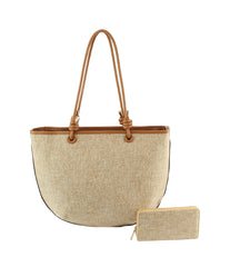 WOMEN VEGAN HOBO LARGE SHOULDER WITH WALLET