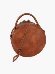 Women Circle Shoulder Crossbody bag purse