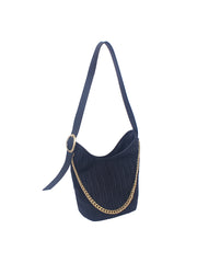 Unique Embossed Bucket Bag