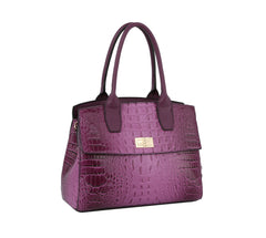 Fashion Classic Croco Top Handle Satchel