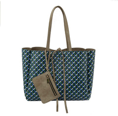 Hf Reversible Three Piece Fashion Handbag Set  D-0708-3S