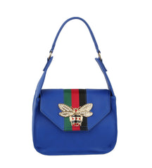 Designer Fashion Bee Satchel with Matching Wallet Set