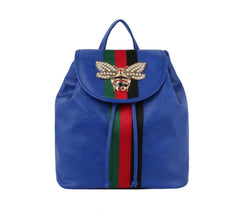 Fashion Bee Stripe Backpack