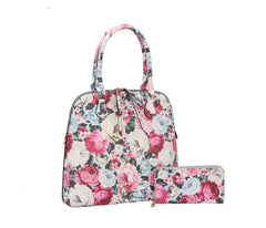 Top Handle 2Pc Set Handbag Wallet