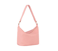 Woven hobo bag