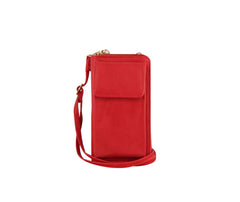 Small Leather Shoulder Bag, Crossbody Bag Cellphone Wallet Purse Lightweight Crossbody Handbags For Women