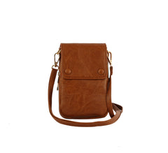 Small Cell Phone Purse Crossbody Bags For Women Leather Wallet