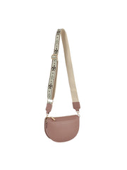 Guitar strap rounded crossbody