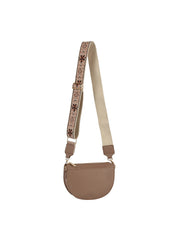 Guitar strap rounded crossbody