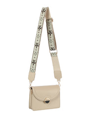 Metal D√©cor front flap guitar strap bag