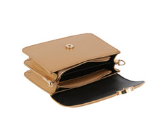 Metal D√©cor front flap guitar strap bag
