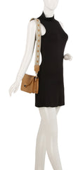 Metal D√©cor front flap guitar strap bag