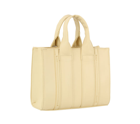 Stitch detailed tote bag