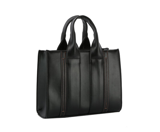 Stitch detailed tote bag