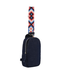 Unisex Multifunctional Guitar Strap Denim Sling