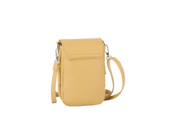 Metal closure phone crossbody