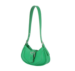 Y2K buckle detailed shoulder bag