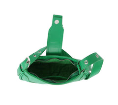 Y2K buckle detailed shoulder bag