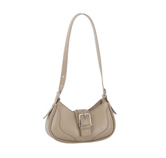 Y2K buckle detailed shoulder bag