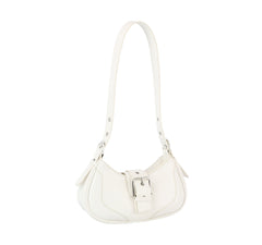Y2K buckle detailed shoulder bag