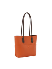 2 in 1 button detailed front pocket tote