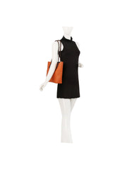 2 in 1 button detailed front pocket tote