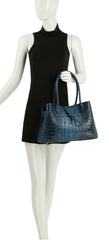 Satchel Purse Top Handle Croc Shoulder Bag Women