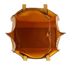 Women Satchel Handbag Top Handle Tote Bag