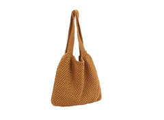 Women Crochet Shoulder Handbag Knitted Purse
