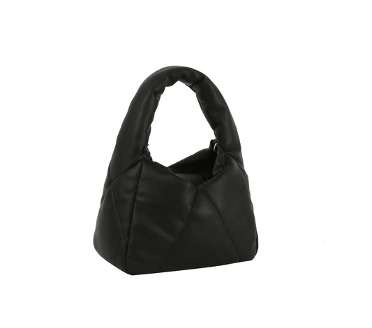 Quilted puff mini tote