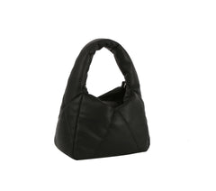 Quilted puff mini tote