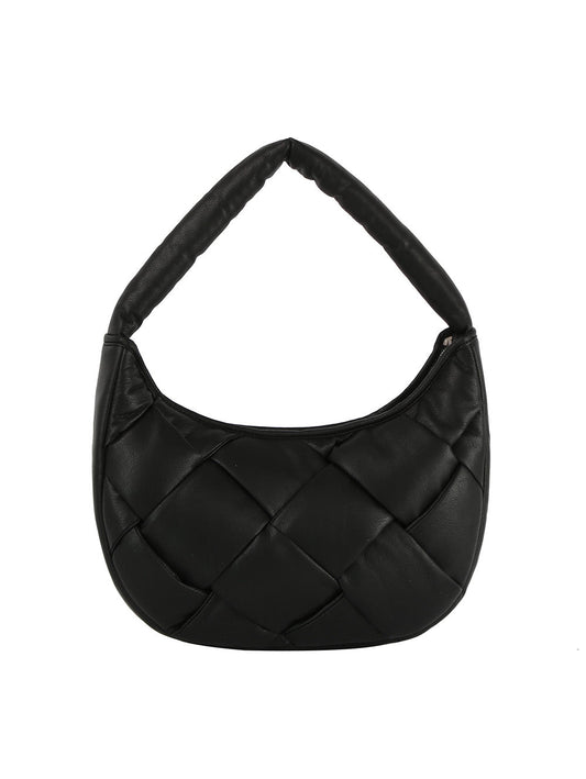Padded woven shoulder