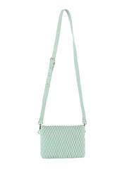 Woven Lightweight Leather Crossbody Bags for Women