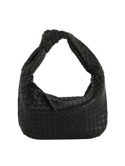 Woven tie handle shoulder