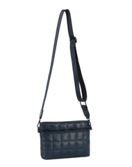 Puffy quilted unisex crossbody