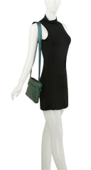 Puffy quilted unisex crossbody