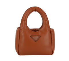 Small Top Handle Satchel Handbag Purse