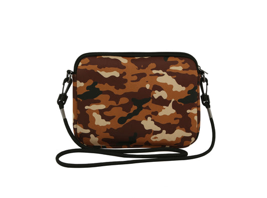 Military print Crossbody Messenger Bag Travel Bag