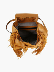 Backpack Purse For Ladies Travel Tassel Bag