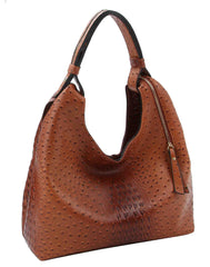Ladies Crocs Printed Satchel Bag Shoulder Handbag