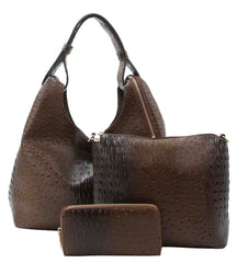 Ladies Crocs Printed Satchel Bag Shoulder Handbag