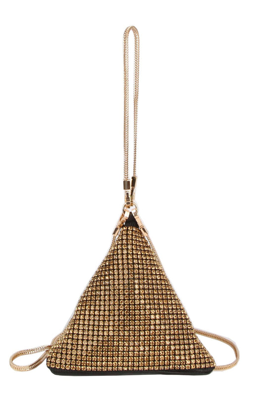 Women Sparkly Crystal Evening Clutch Purse