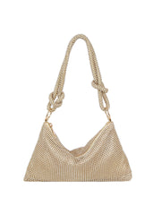 Sparkly Gold Evening Clutch Wedding Bag
