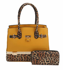 Top-Handle Leo Purse and Handbags