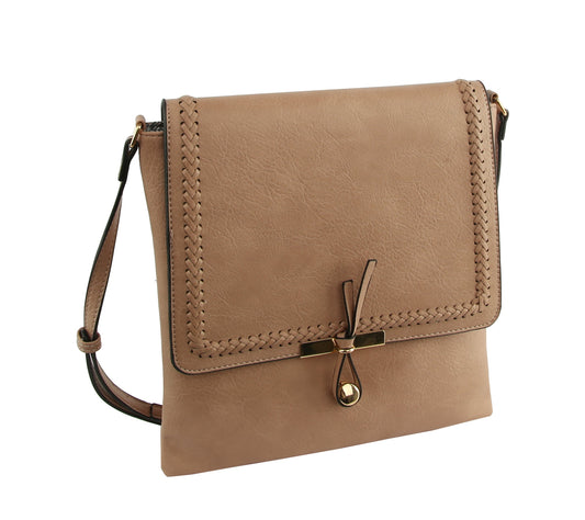 Women Crossbody Purse Flap Saddle Bag