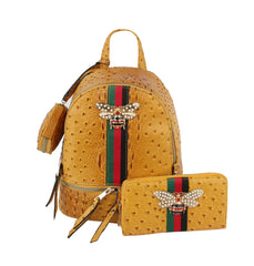 HF Decorative Bee Backpack Set