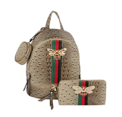 HF Decorative Bee Backpack Set