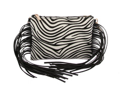 Women Cow Print Shoulder Bag Satchel Clutch