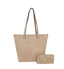 Women Fashion Tote Bag Wallet Set