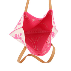 Paris Printed  Large Crossbody Handbag